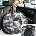 Pop Open Cat Carrier, Soft-Sided Collapsible Travel Carrier by Unknown
