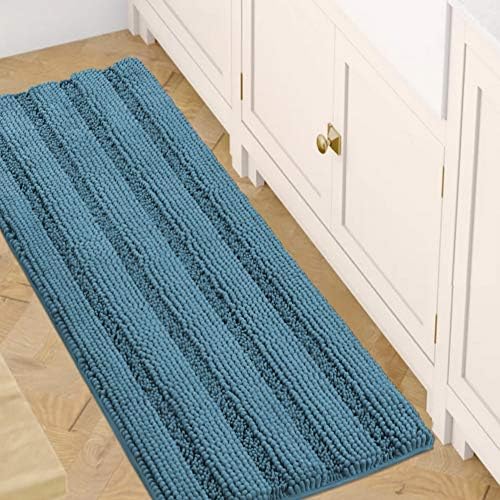 H.VERSAILTEX Bath Rugs for Bathroom Non Slip Bath Mats Extra Thick Chenille by HVERSAILTEX
