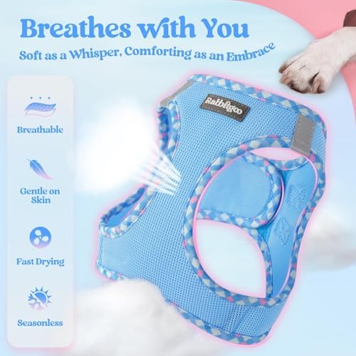 rabbitgoo Dog Harness Medium Sized and Leash Set, Step-in Puppy Pet Vest - Image 3