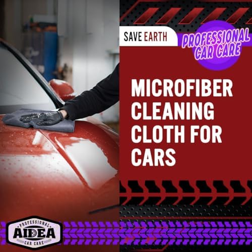 AIDEA Microfiber Cleaning Cloth Grey 150PK, Shop Towels Shop Rags 12×12" - Image 4