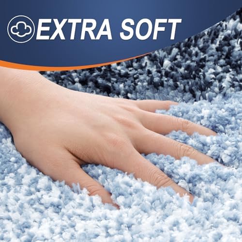 OLANLY Bathroom Runner Rug 54x24, Extra Soft Absorbent Microfiber Bath Rugs - Image 2
