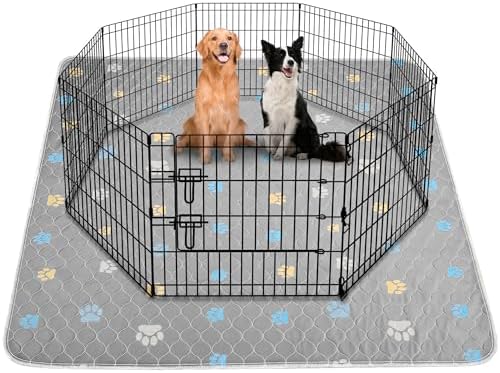 Aitmexcn Washable Pee Pads for Dogs, 2 Pack Extra Large Reusable Puppy Training by Aitmexcn