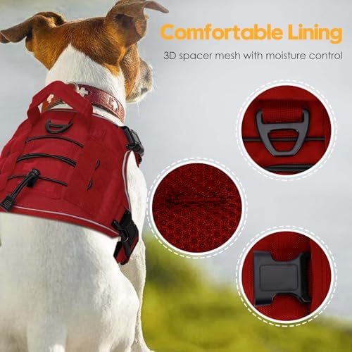 Heavy-Duty Tactical Dog Harness - Image 2