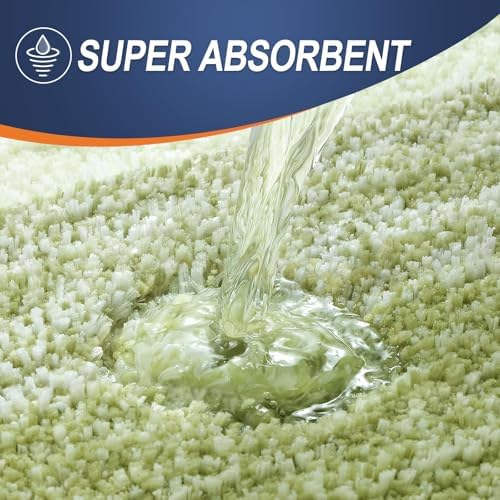 OLANLY Bathroom Runner Rug 45x27, Extra Soft Absorbent Microfiber Bath Rugs - Image 4