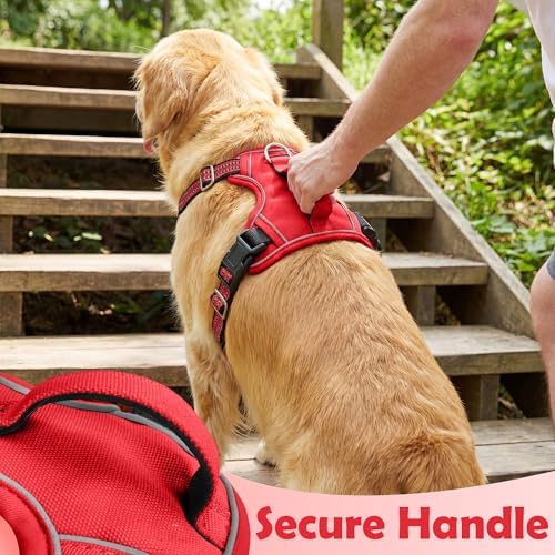 Funfox Dog Harness No Pull, Adjustable Pet Vest Harness, Super Soft Material - Image 5