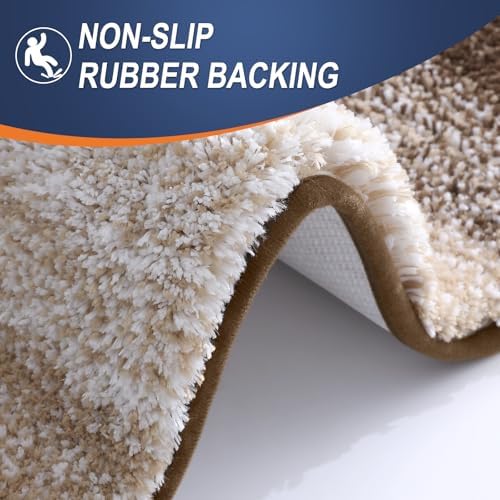 OLANLY Bathroom Runner Rug 59x24, Extra Soft Absorbent Microfiber Bath Rugs - Image 5