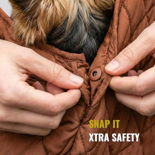 Small Dog Sling Carrier, Hands-Free Crossbody - Image 6