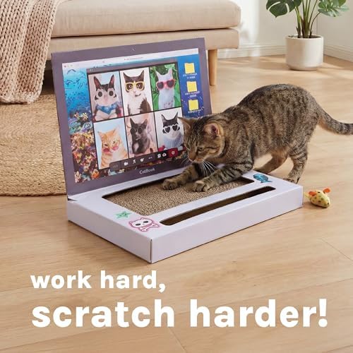 Kitty City Laptop Corrugate Cat Scratcher - Image 2