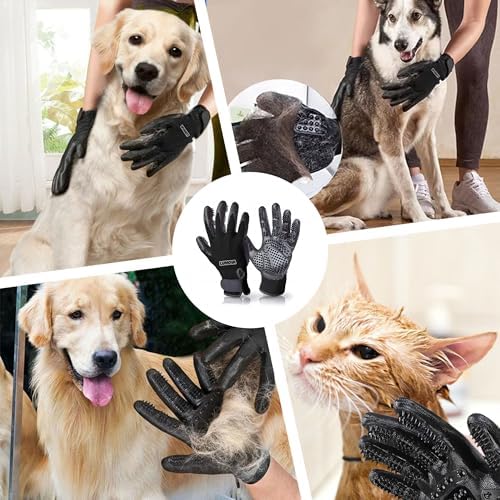 Dog Grooming Gloves – Shedding Gloves - Image 3