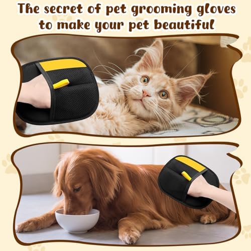 2pcs Pet Hair Removal Glove for Cats & Dogs, 2025 New Upgrade Efficient - Image 7