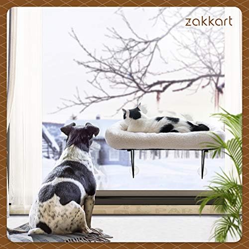 Zakkart Cat Window Perch, 100% Metal Supported from Below - Image 6