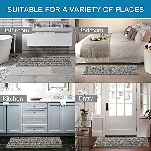 H.VERSAILTEX Bathroom Rugs Bath Rug Set 2 Piece Bathroom Contour Rug Toilet Mat - Image 6