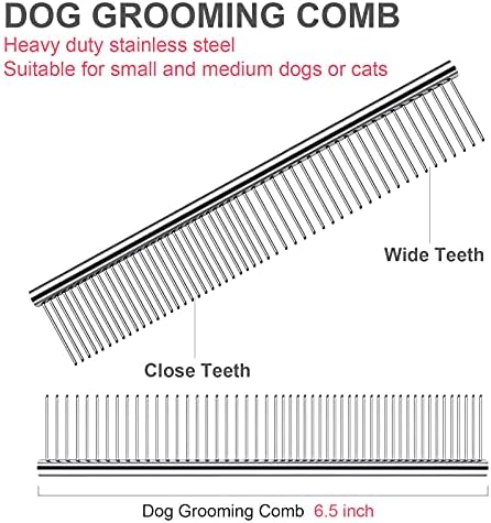 FAIGEO Dog Grooming Scissors Kit, Premium Stainless Steel Dog Shears - Image 6