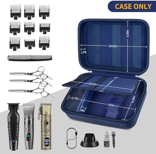 Boobowl Barber Accessories Bag for Clippers and Supplies, Hair Clipper Box - Image 2