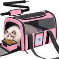 Cat Carriers Soft-Sided Cat Carrier Soft, Breathable Pet Bag by Unknown