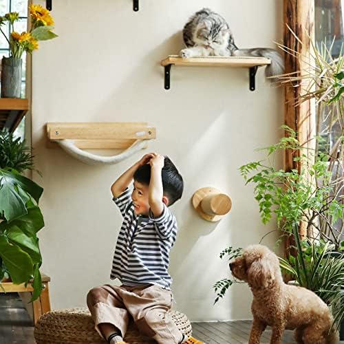 FUKUMARU Cat Wall Steps, 11.8 Inch, 2 of Pack - Image 6