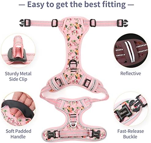 HEELE Dog Harness Harness for Small Dogs No Pull Dog Vest Harness for Small Dog - Image 3