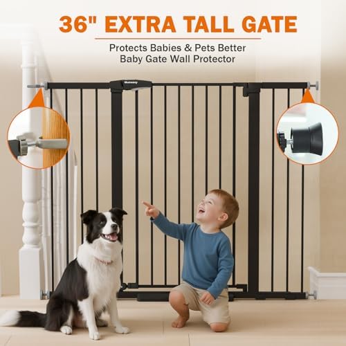 Mumeasy 36" Extra Tall Baby Gate - Image 5