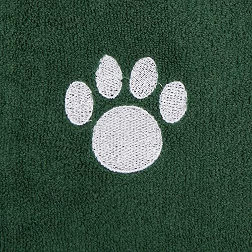 Bone Dry Pet Grooming, Embroidered Microfiber Towel Drying Collection, Hunter - Image 4