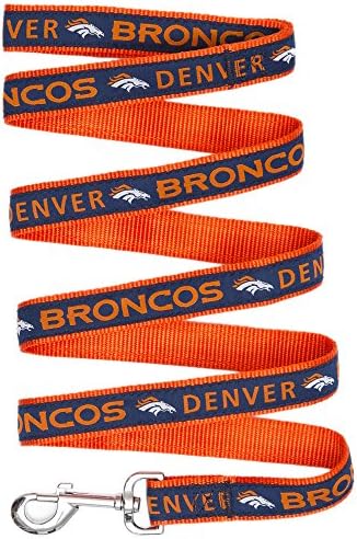 Pets First NFL Pet Leash, Denver Broncos by PETSFIRST