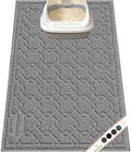 Cat Litter Box Mat, Litter Box Mat Scatter Control, Waterproof, Durable Large by Motsamla