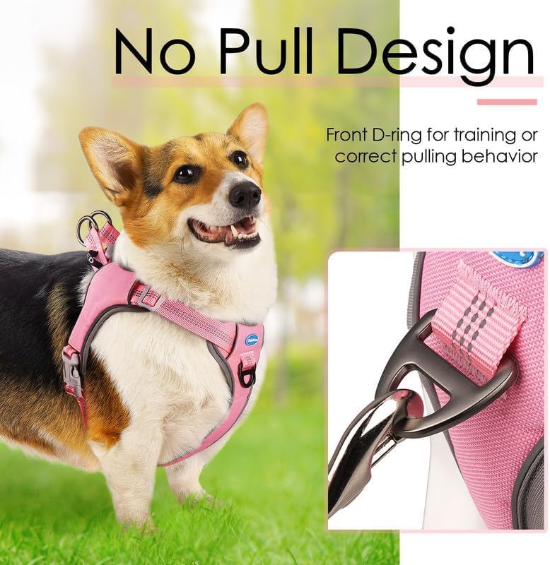 ThinkPet No-Pull Harness, Escape Proof Step-in Reflective Dog Vest Adjustable - Image 6