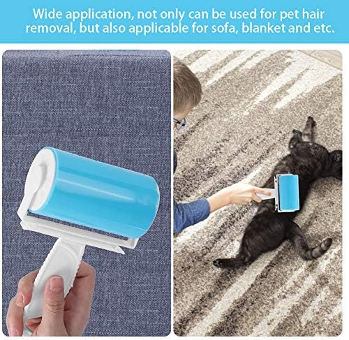 Pet Hair Removal Brush Reusable Non Slip Handle Hair Cleaner Roller - Image 4