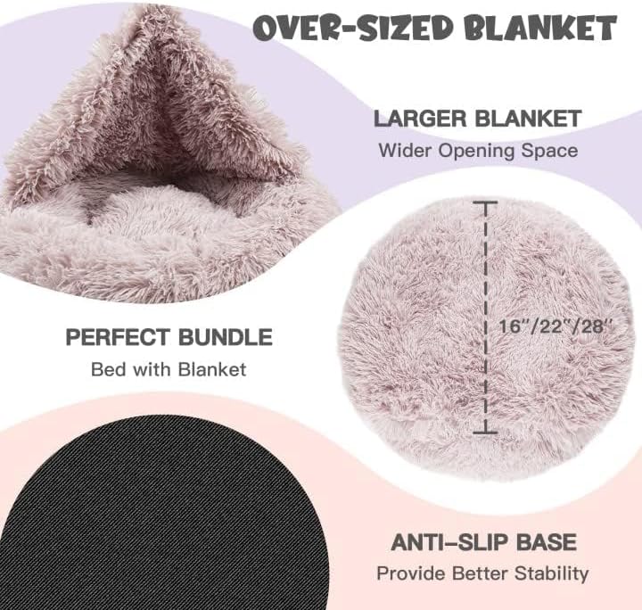 Himax Covered Small Dog Bed - Image 4