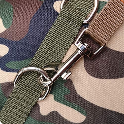 Cat Harness and Leash Set Escape Proof, Camo Green - Image 6
