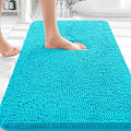 OLANLY Bathroom Rugs 35x24, Extra Soft Absorbent Chenille Bath Rugs by OLANLY