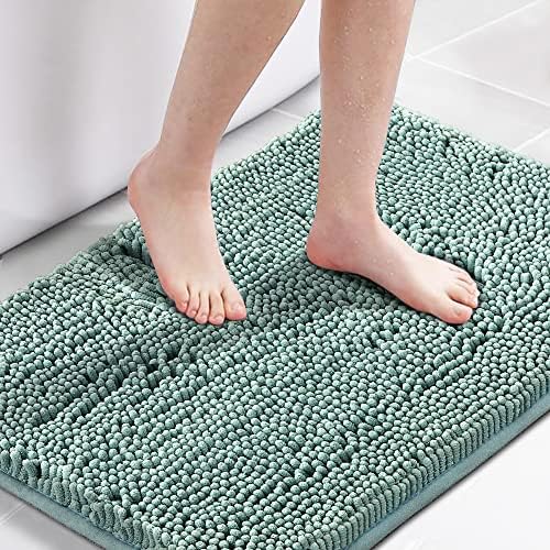 H.VERSAILTEX Bathroom Rug Shag Shower Mat Machine-Washable Plush Bath Mats by HVERSAILTEX