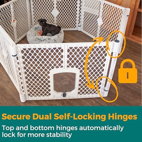 MyPet Petyard Passage: 5.5 Ft. Wide Customizable Folding Dog Playpen - Image 4