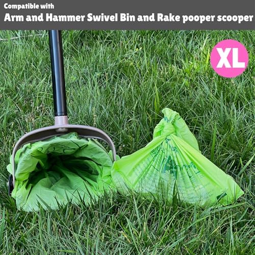 Certified Compostable XL Pet Waste Bag Plant-Based Cat Litter Bags Cornstarch - Image 5