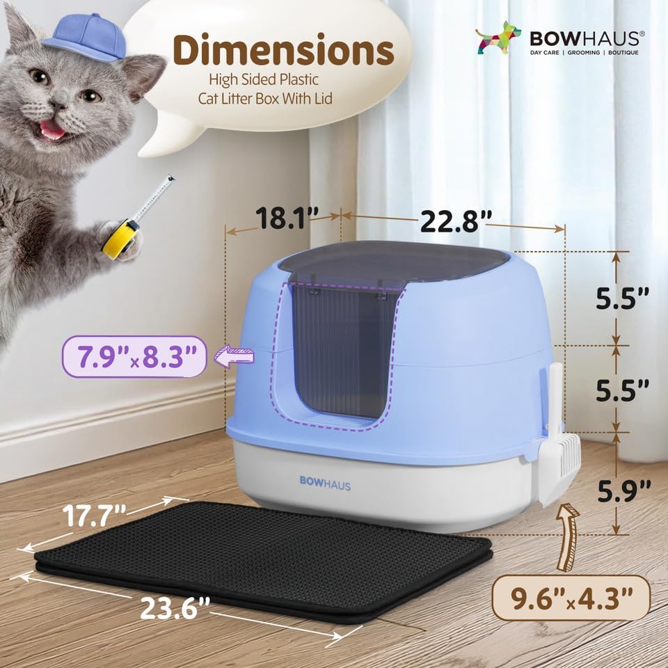 BOWHAUS Detachable Cat Litter Box - Image 2