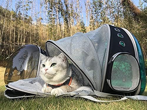 Expandable Backpack to Carry Cat, Fit up to 12 lbs, Space Capsule Astronaut - Image 5