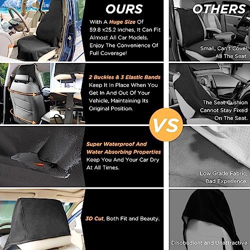 Waterproof Car Seat Cover Towel - Image 4
