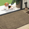OLANLY Dog Door Mat for Muddy Paws 47x32, Super Absorbent Chenille Mud Mat by OLANLY