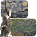 2 Pack Cat Wall Scratcher, Art Cat Scratching Board by LESISSMER