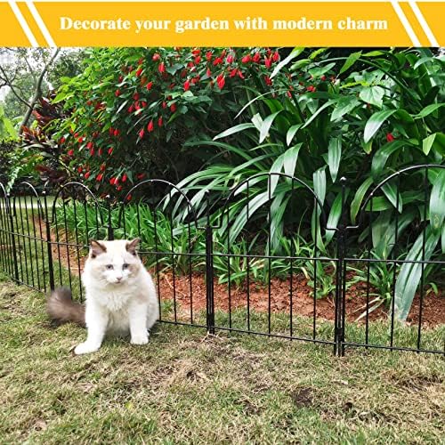 Blingluck Decorative Garden Fence, 17in x 27.5ft, - Image 6