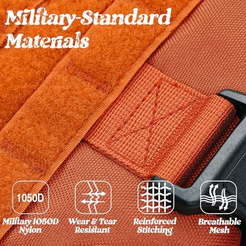 rabbitgoo Tactical Dog Harness for Large, Heavy Duty Military No Pull Vest - Image 5