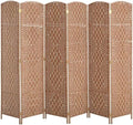 HOMCOM Room Divider 6-Panel, 6FT-Tall Folding Privacy Screen by HOMCOM
