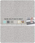 Nonslip Bathtub Mat, Anti Slip Bath Mat 0.6" Extra Thick, Quick Dry Bath Tub by Rzoysia