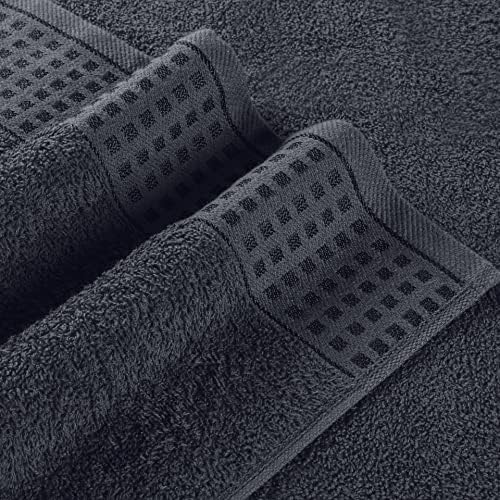 GLAMBURG 100% Cotton 2 Pack Oversized Bath Towel Set 28x55 Inches, Ultra Soft - Image 2