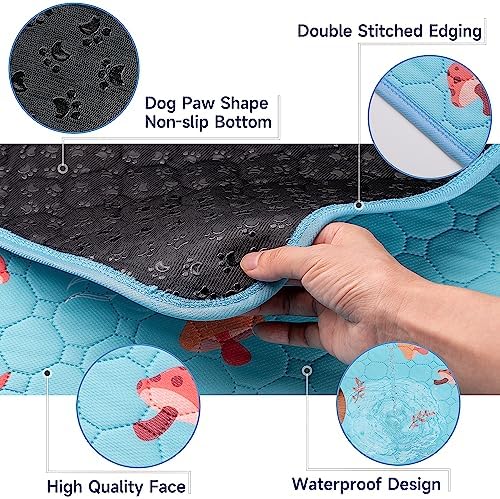 Sunheir Washable Pee Pads for Dogs, Waterproof Non-Slip Wee Wee Pad, Absorbent - Image 5