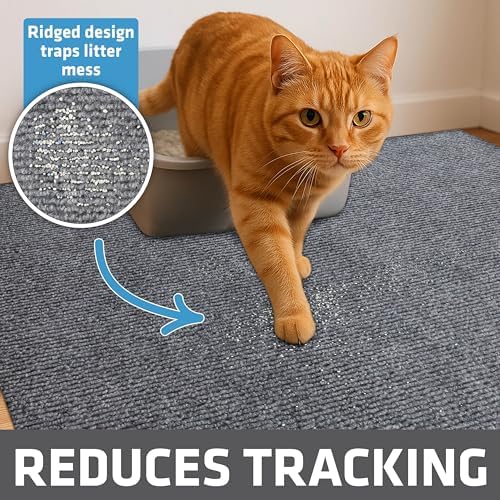 Drymate Cat Litter Box Mat, Litter Trapping Mat, 28x36 XL - Image 2
