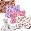 Tuanse 4 Pack Soft Pet Bed Mat Small Dog Crate Fleece by Tuanse