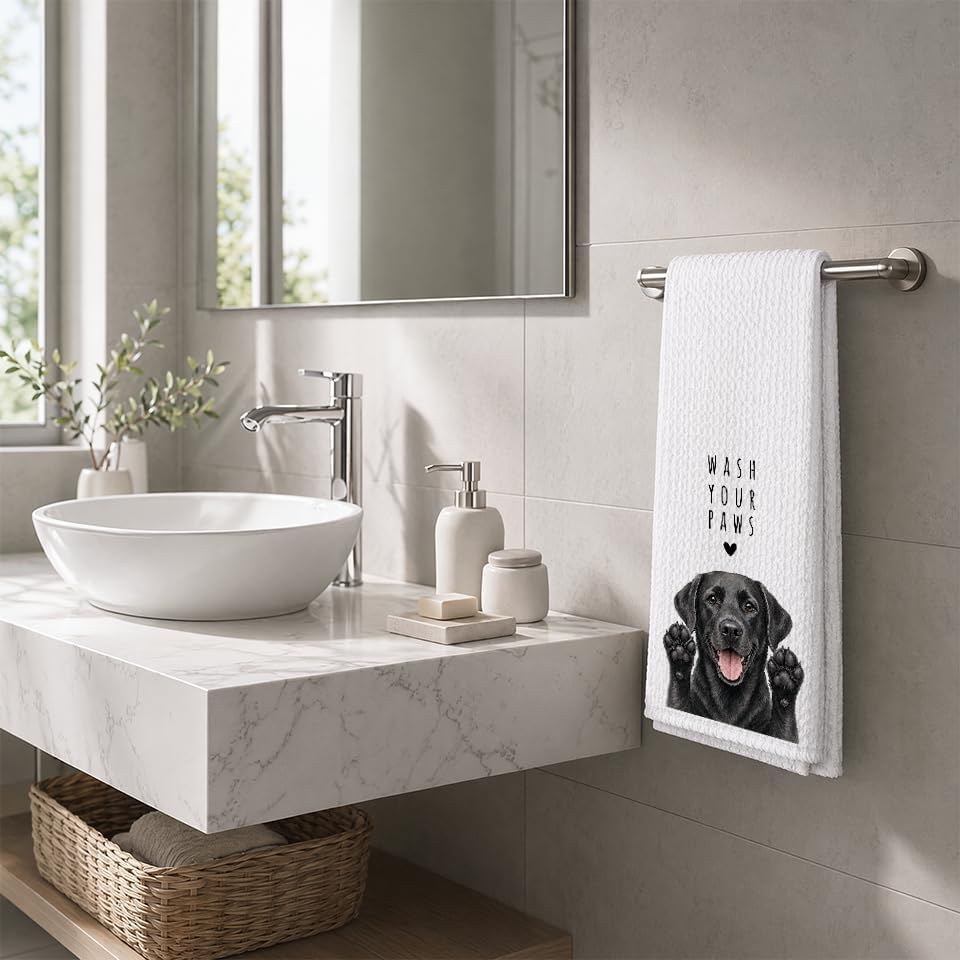 Labrador Kitchen Towel, Hand Towel - Image 4