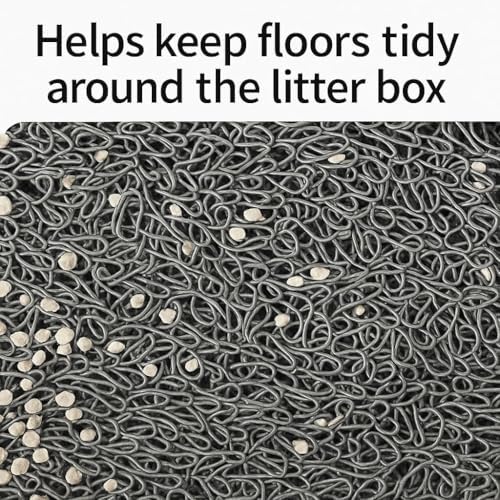 Bulk Buys Cat Litter Mat, Traps Litter, Soft Non-Slip Surface, 11.5 x 15.75 in - Image 4