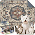 Washable Pee Pads for Dogs 18"x24" 2 Pack Reusable Puppy Potty Pad by Verdasun