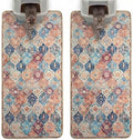 Hompet Cat Litter Mat 2 Pack, 24.8x54 Large Machine Washable Trapping Mats by Hompet